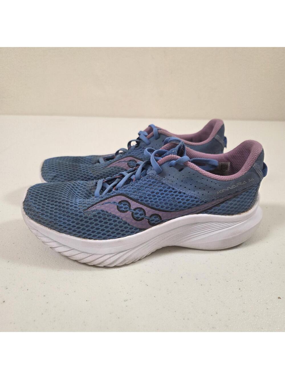 Saucony Kinvara 14 Women's Running Shoes Blue Purple Size US